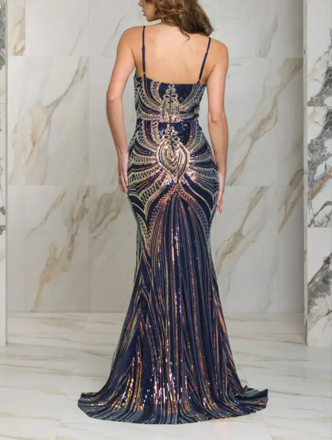 Robe de soirée où de bal.